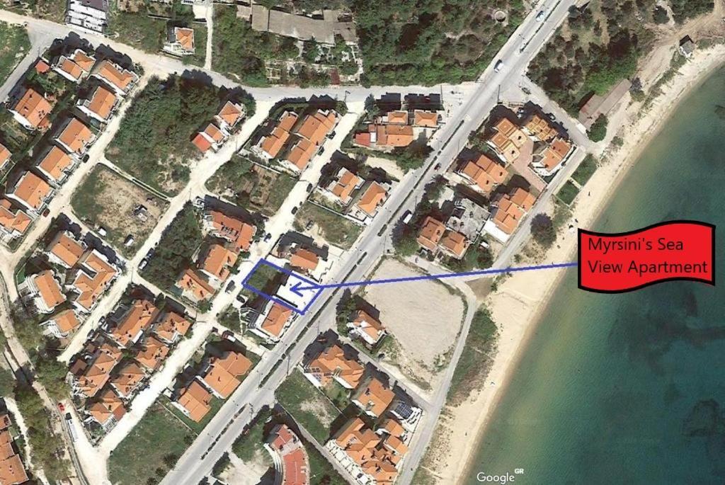 Myrsini'S Sea View Apartment Néa Péramos Exterior foto