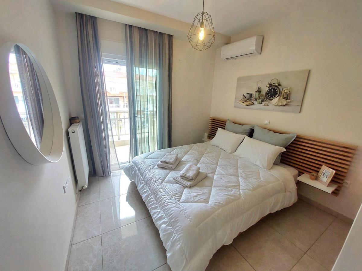 Myrsini'S Sea View Apartment Néa Péramos Exterior foto
